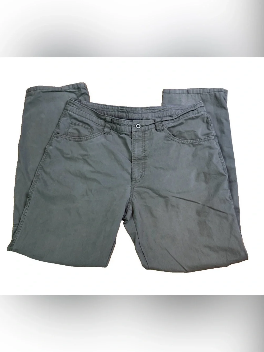 Patagonia Tenpenny Pants Tan Khaki Men’s Size 36x 31 Organic Cotton 56840 READ
